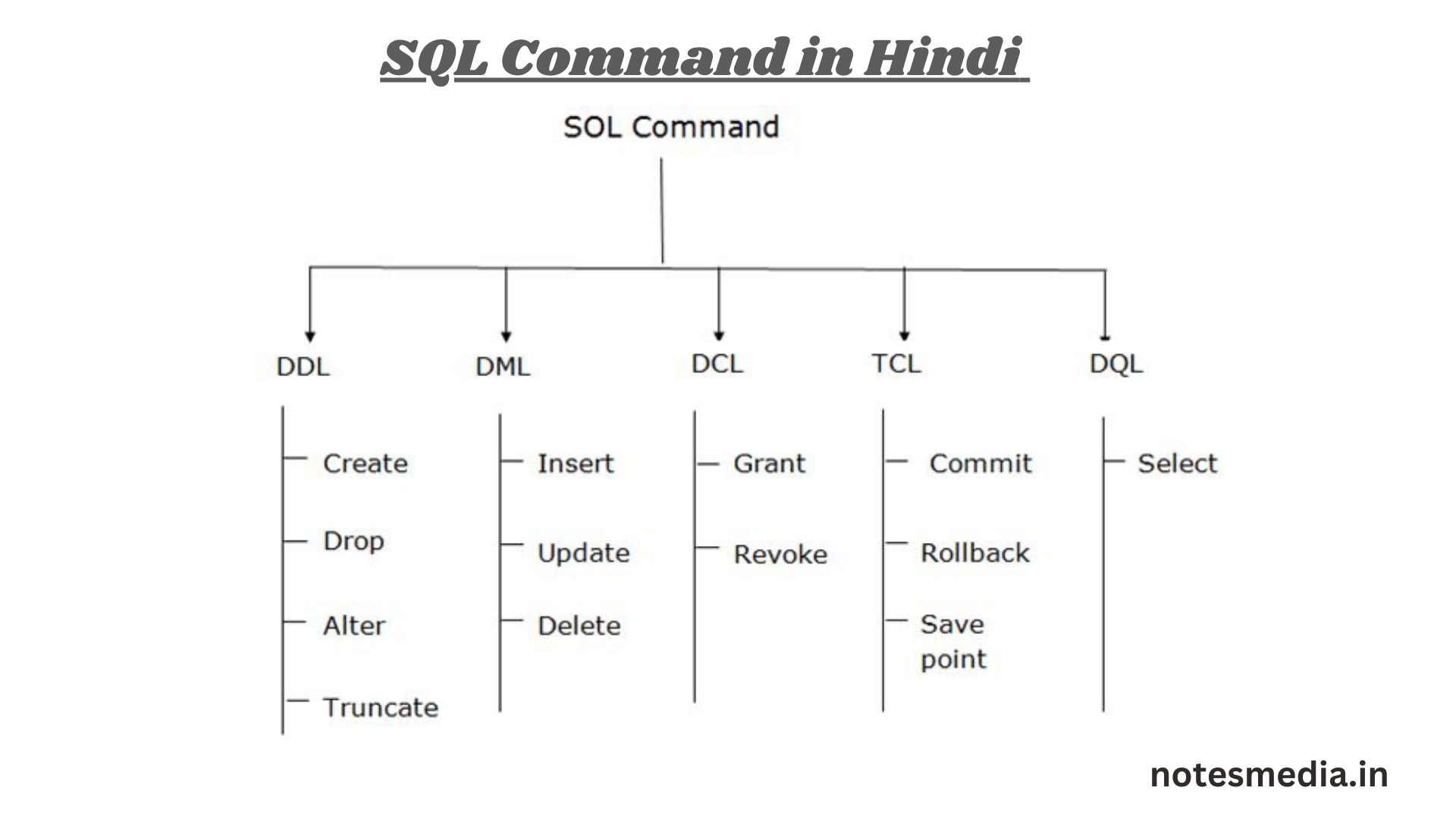 SQL Command in Hindi